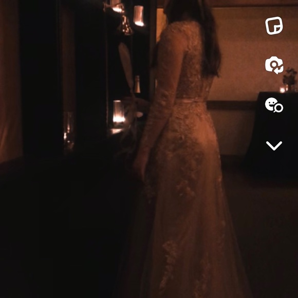 Gold Formal Maxi Dress - Picture 5 of 5